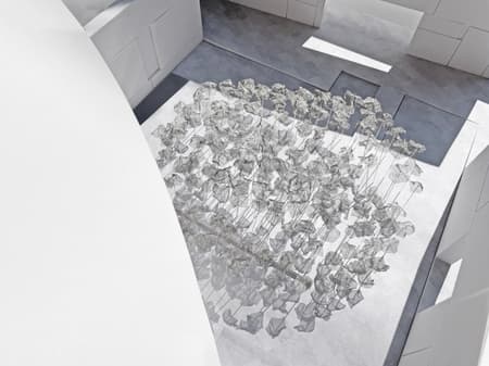 Choreography of a Cloud, Dancing Shadows Art Pavilion at the Louvre Abu Dhabi